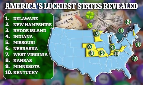 states with the most powerball winners.